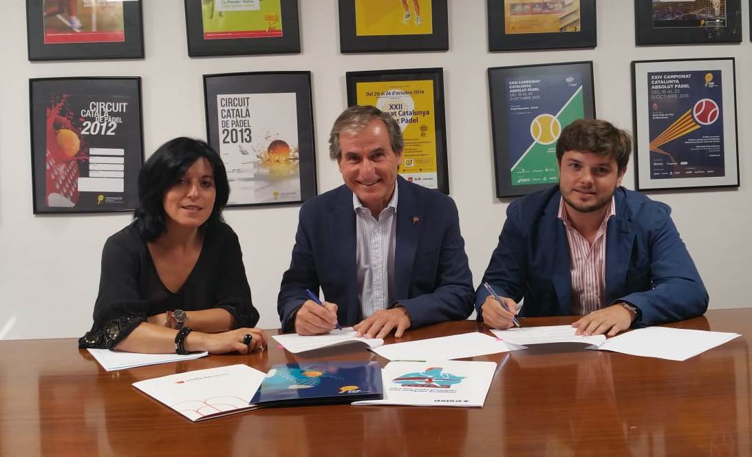 ASISA nou patrocinador de la Federació Catalana de Pàdel